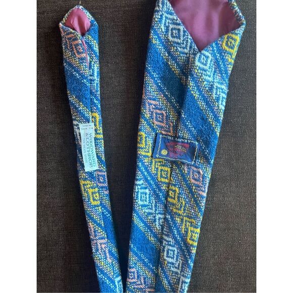 Woodward & Lothrop the men’s store vintage wool tie - Picture 3 of 4